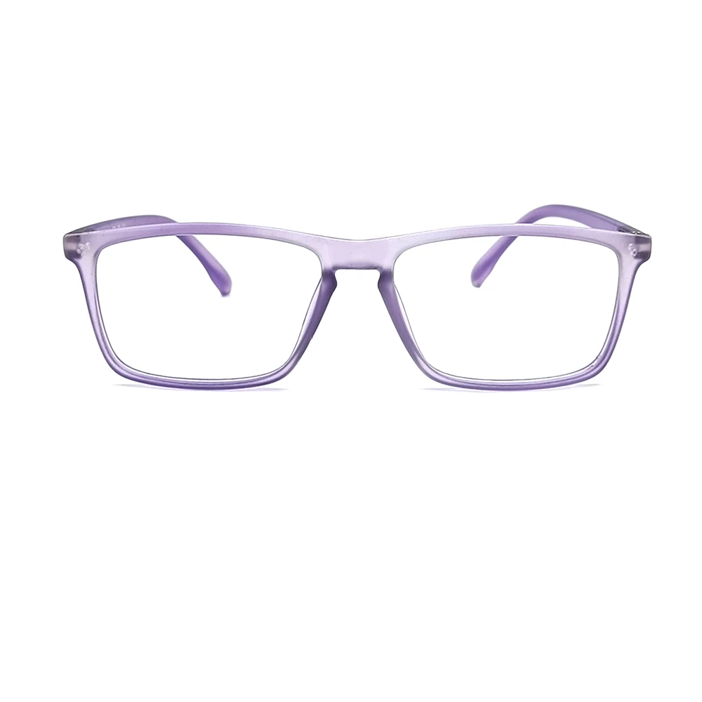 Purple Rectangular Airflex Eyeglasses at chashmah.com