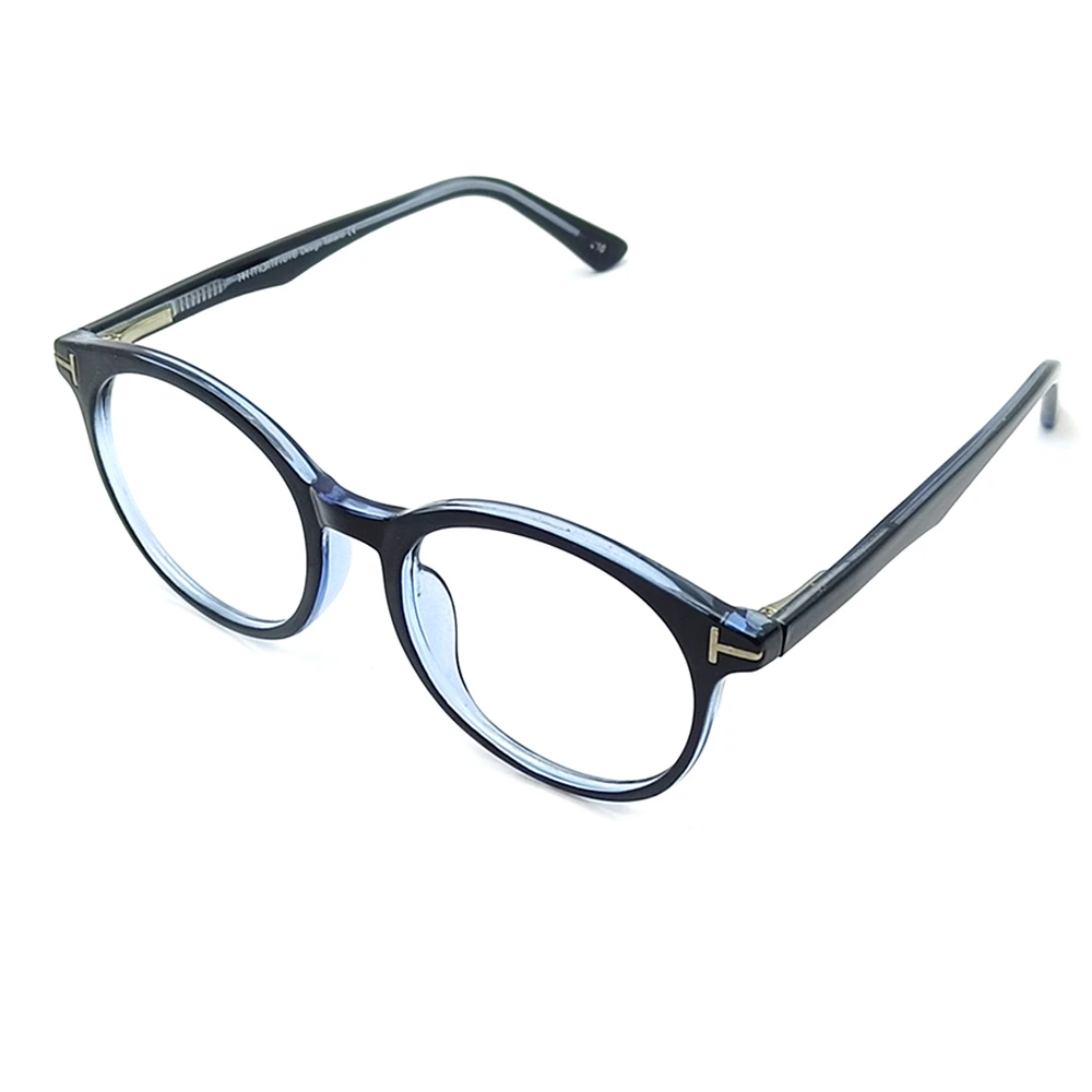 Oversize Black Round Eyeglasses Online