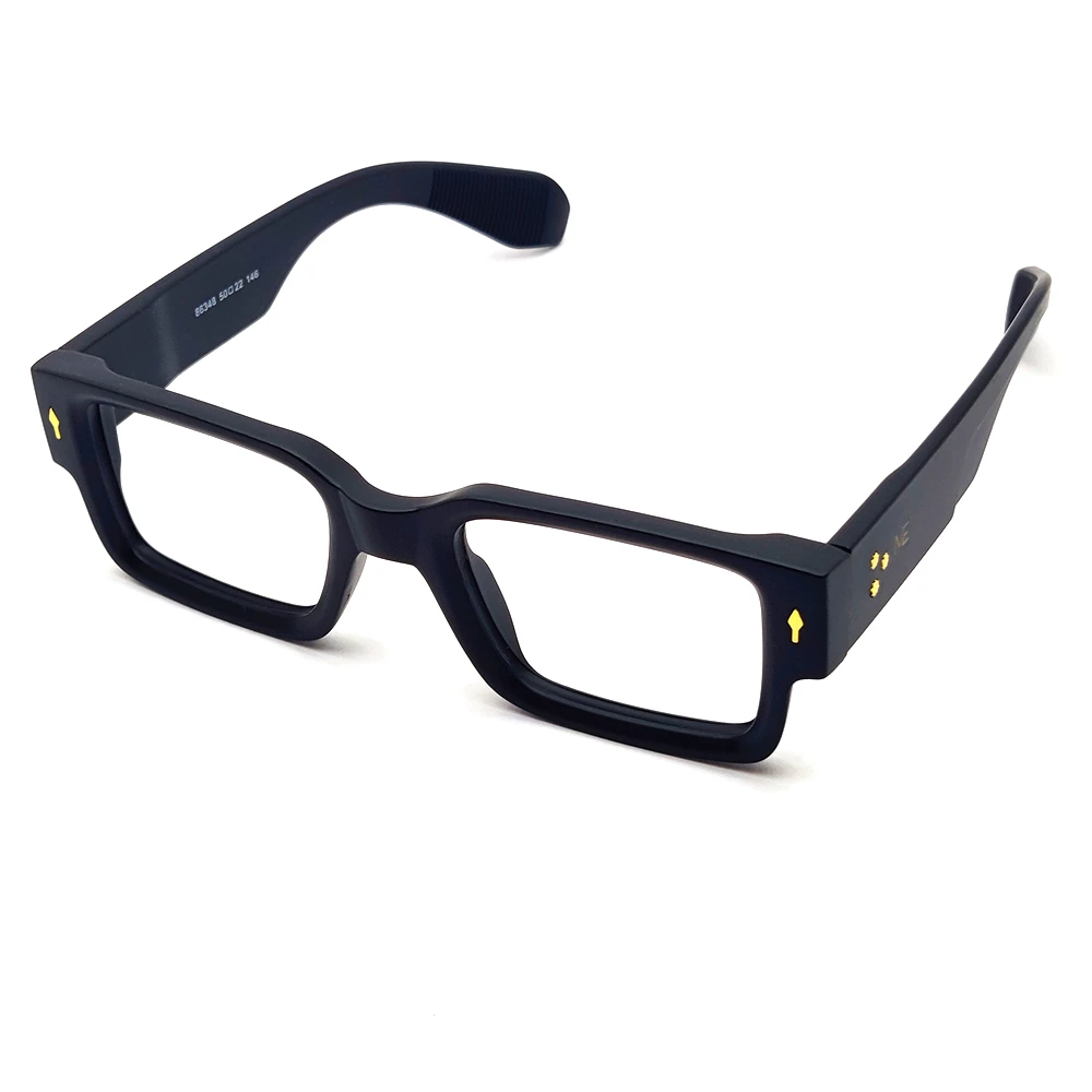 Black Bold Rectangular Eyeglasses Online