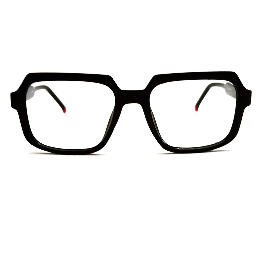 Black Square Retro Eyeglasses online