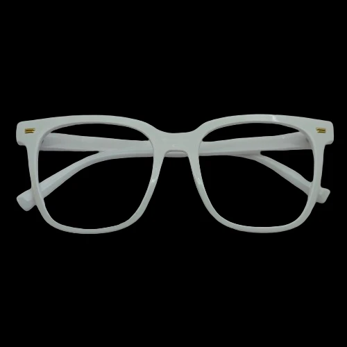 White Over-Sized Bold Eyeglasses – 19229WT