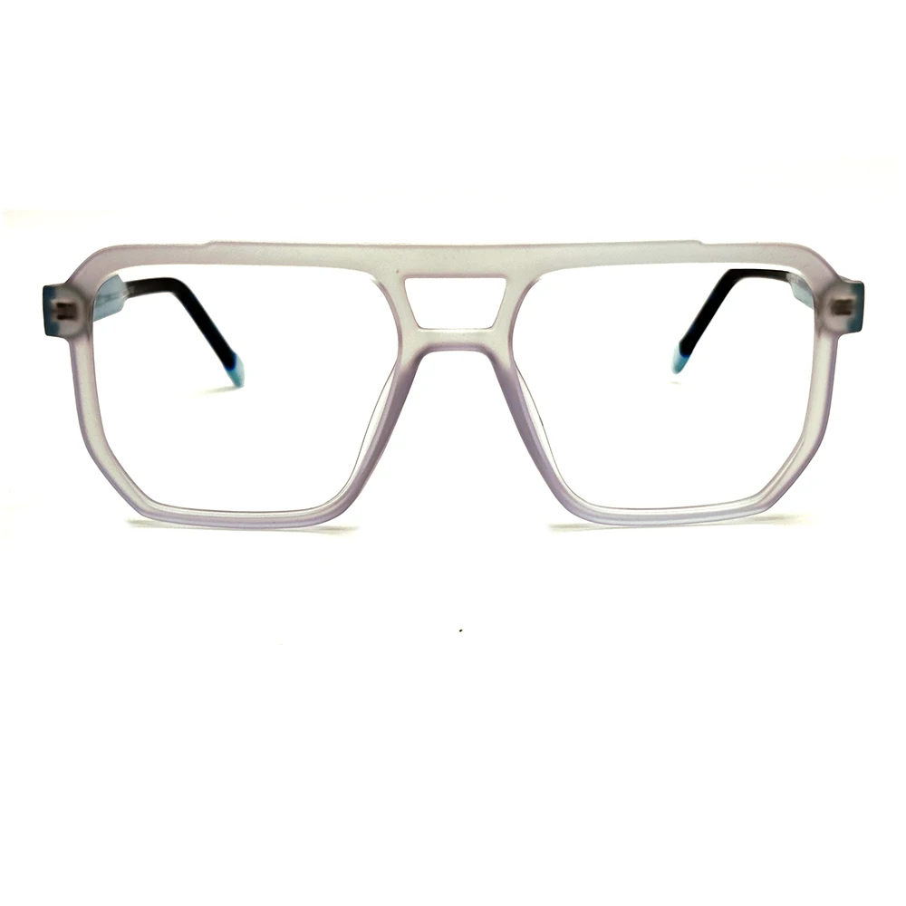 Gray Bold Aviator Eyeglasses Online at Chashmah.com