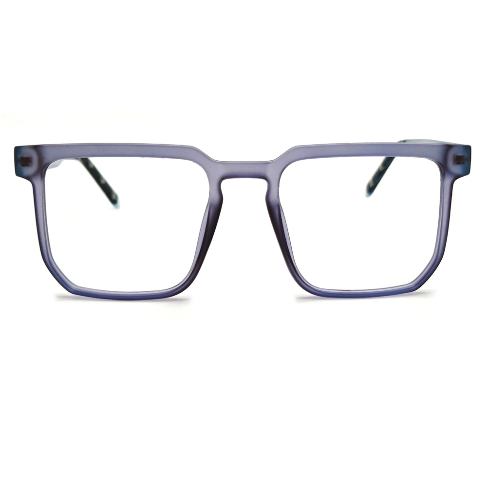 Grey Oversized Square Eyeglasses Online at Chashmah.com