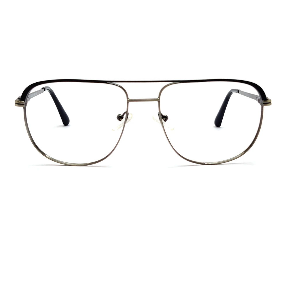 Gun Metal Aviator Eyeglasses ONLINE