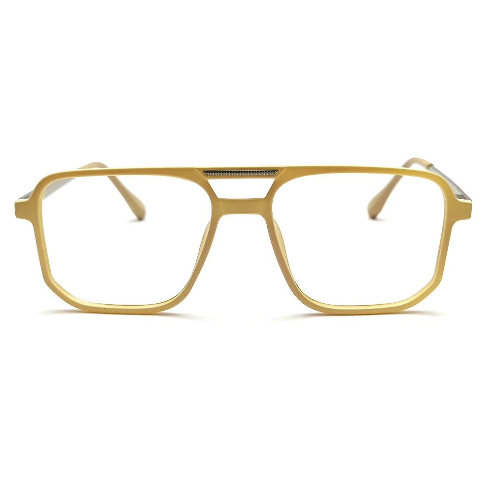 Cream Square Eyeglasses Online at Chashmah.com