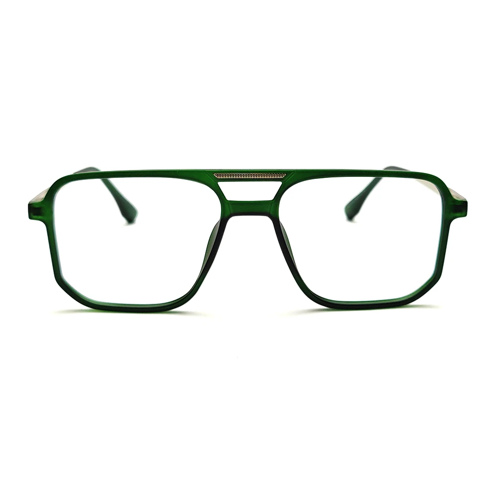 Electric Green Square Eyeglasses Online