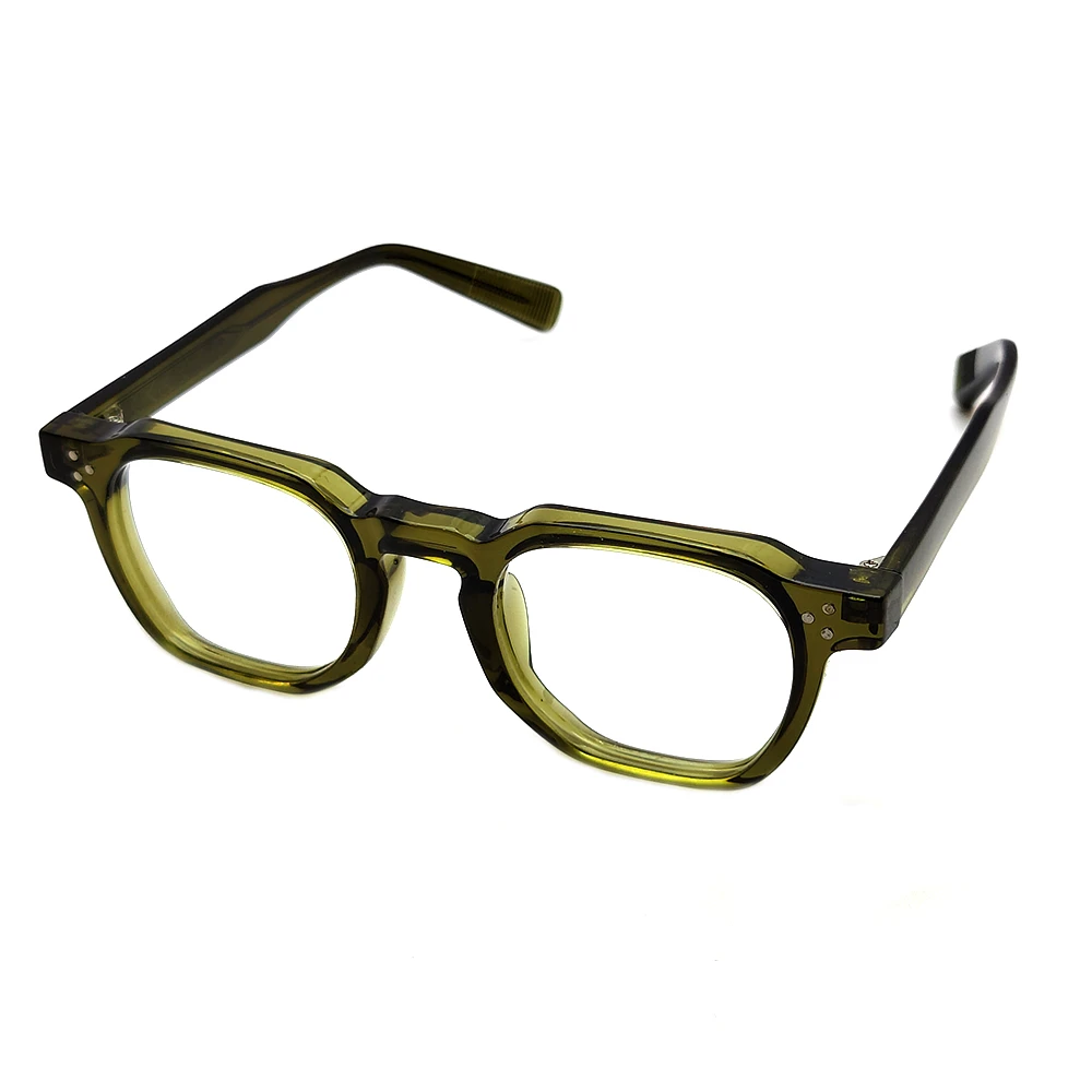 Olive Green Bold eyeglasses