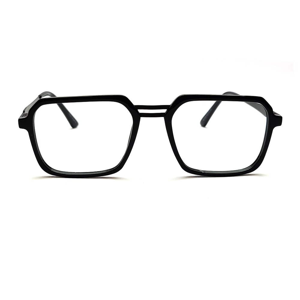 black Rectangular eyeglasses online