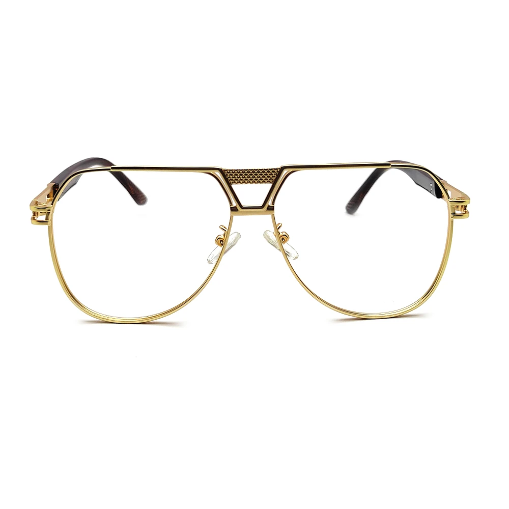 Golden Aviator Eyeglasses Online at chashmah.com