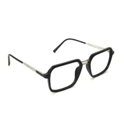 Stunning Black Rectangular Eyeglasses