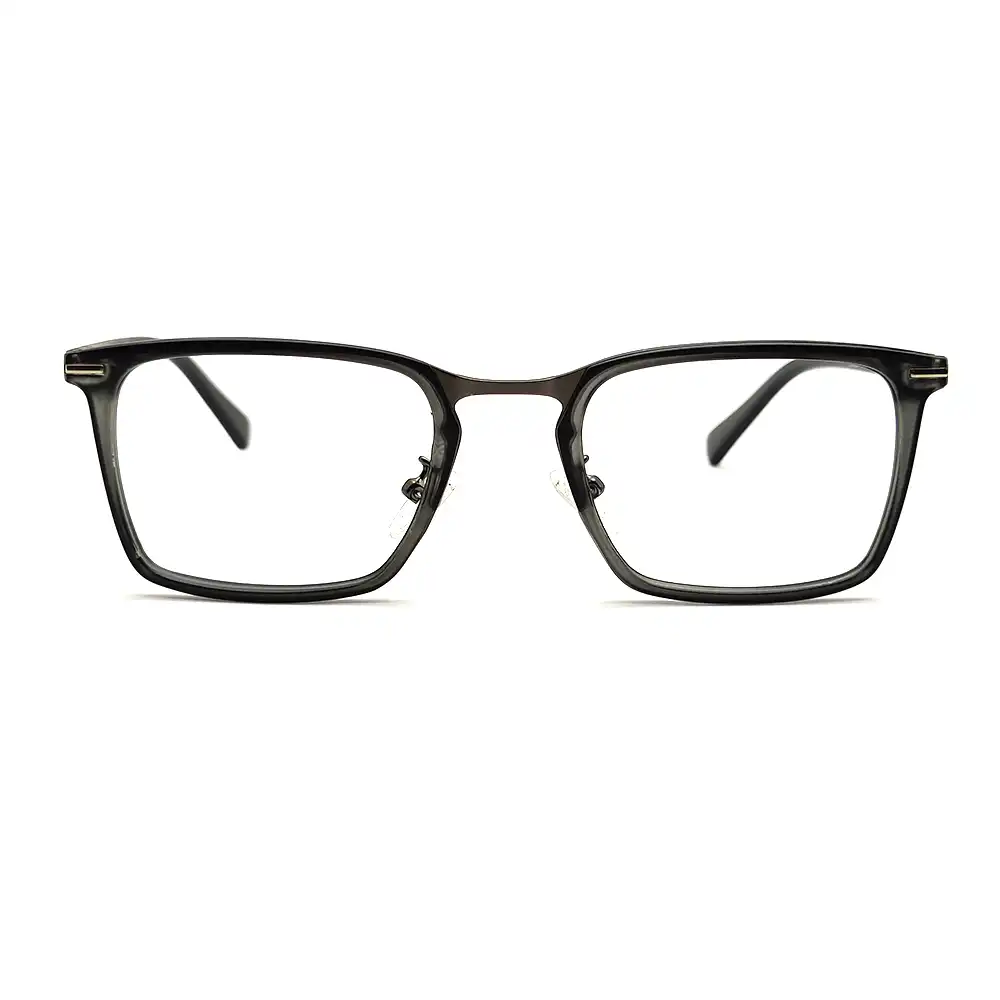 Black Rectangular Stylish Eyeglasses At Chashmah.com