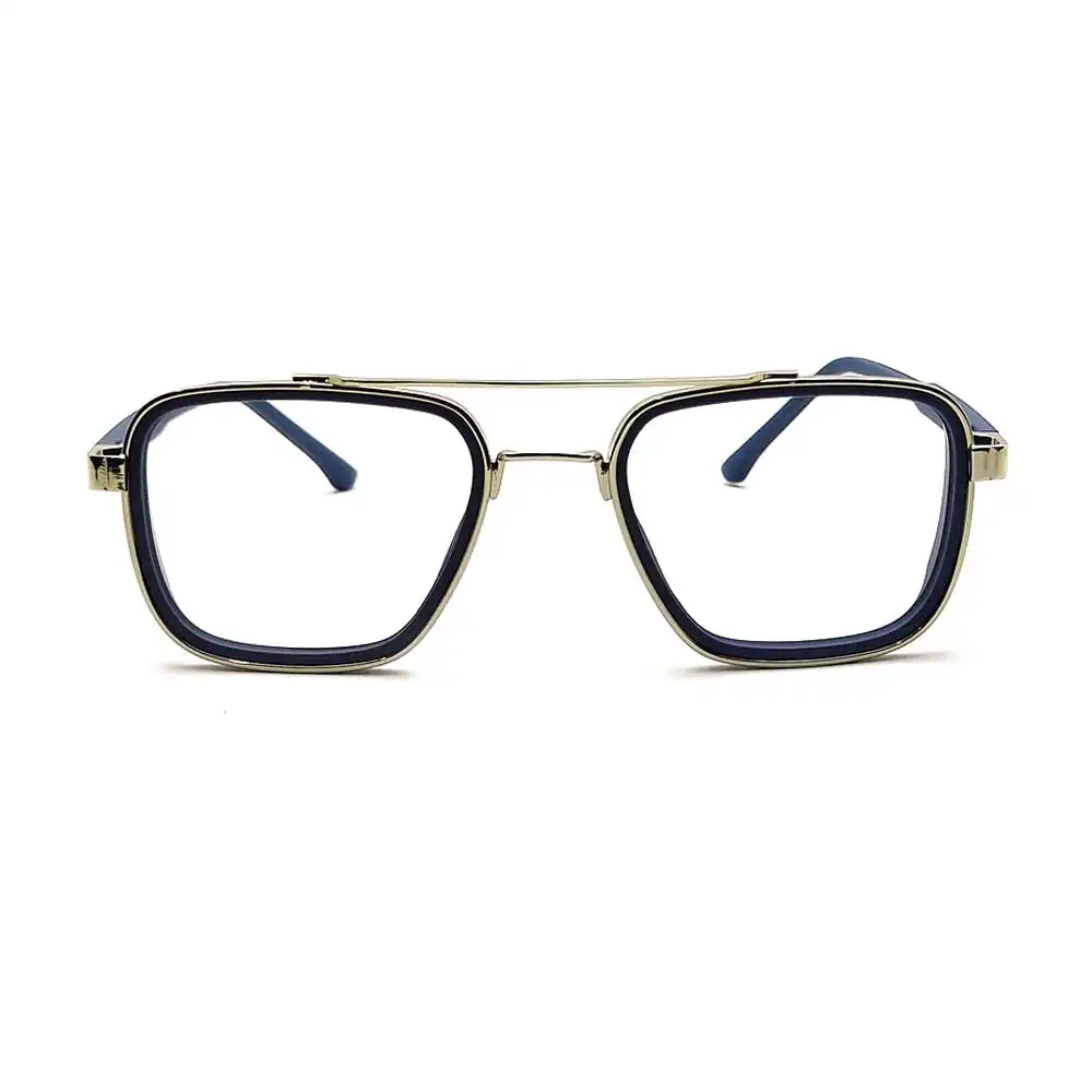 Blue Bold Lightweight Eyeglasses at chashmah.com