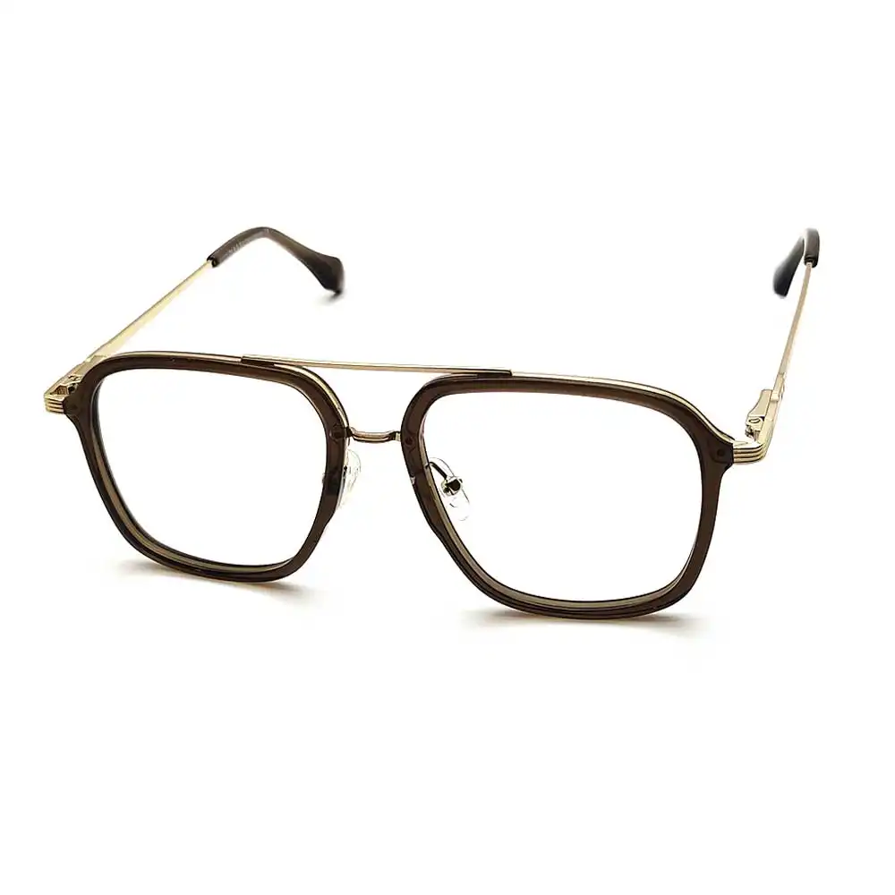 Premium Olive Green Eyeglasses at chashmah.com