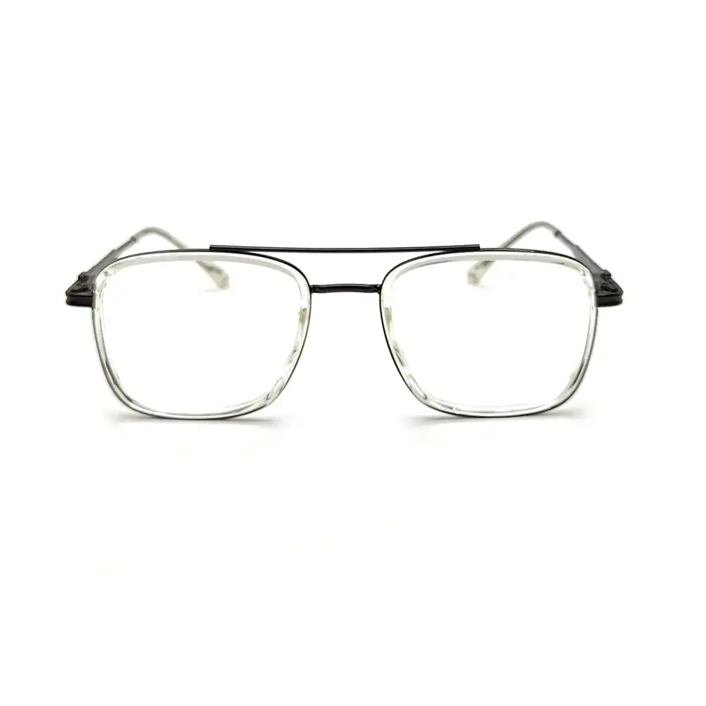 Gunmetal Bold Fashion Eyeglasses