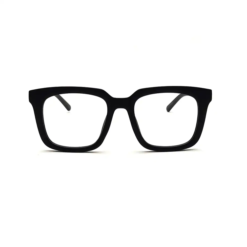 Black Oversize Fashion Eyeglasses