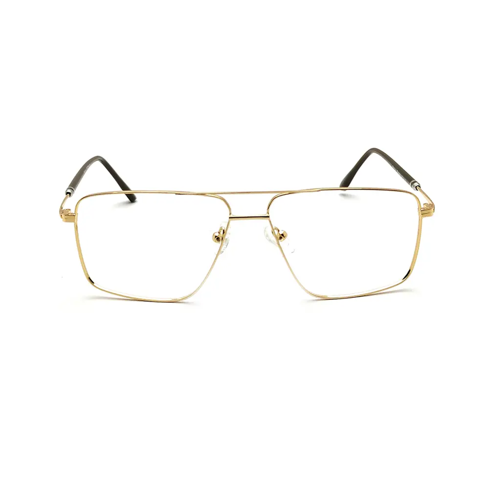 Premium Gold Metal Eyeglasses