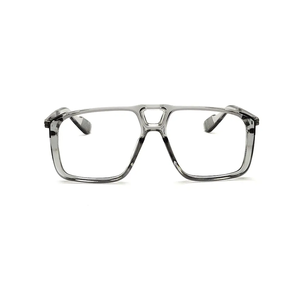 Glass Grey Fashion Eyeglasses