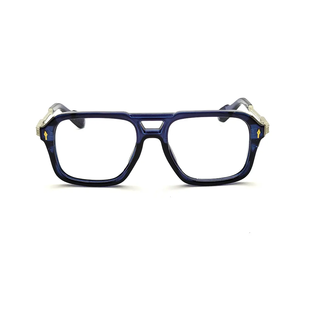 Navy Blue Fashion Eyeglasses at Chashmah.com