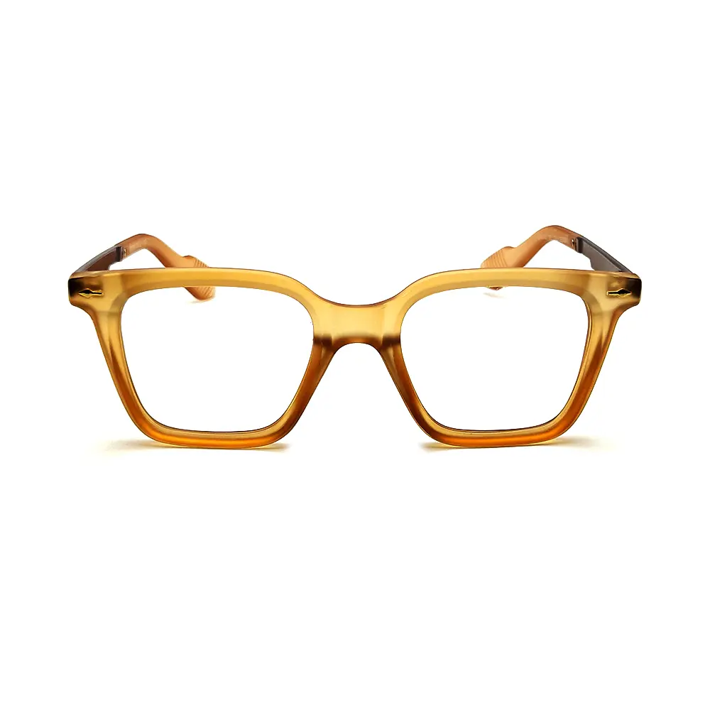 Camel Brown Wayfarer Eyeglasses at chashmah