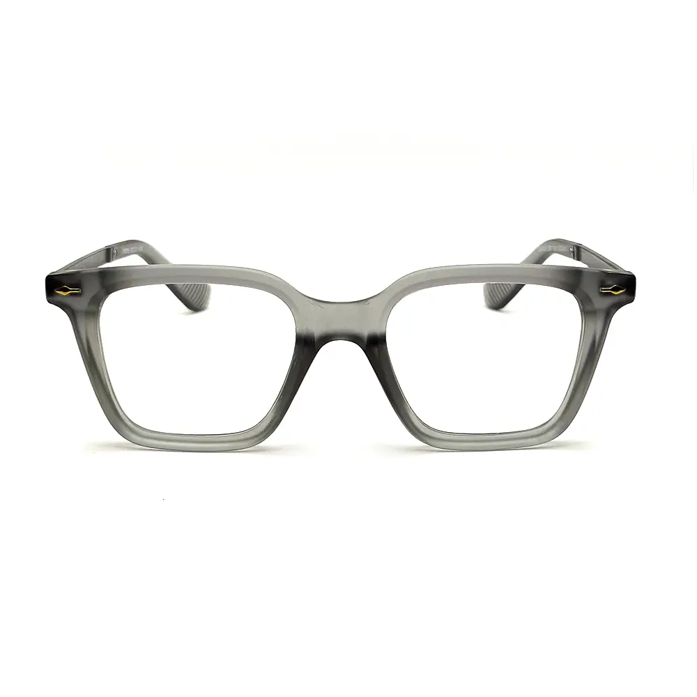 Matte Grey Wayfarer Eyeglasses at Chashmah