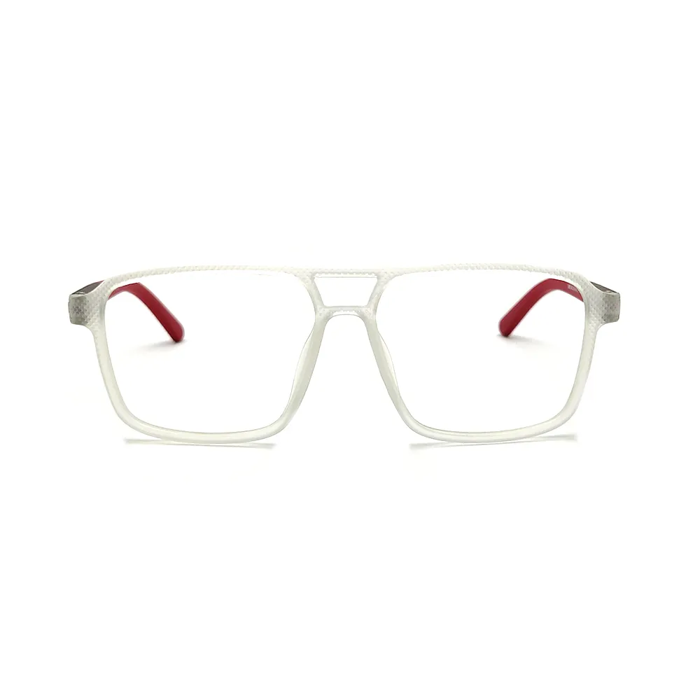 Premium White Red Eyeglasses