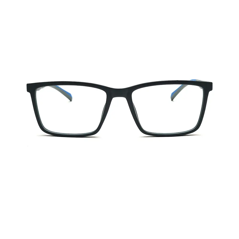 Grey Lightweight Sporty Eyeglasses