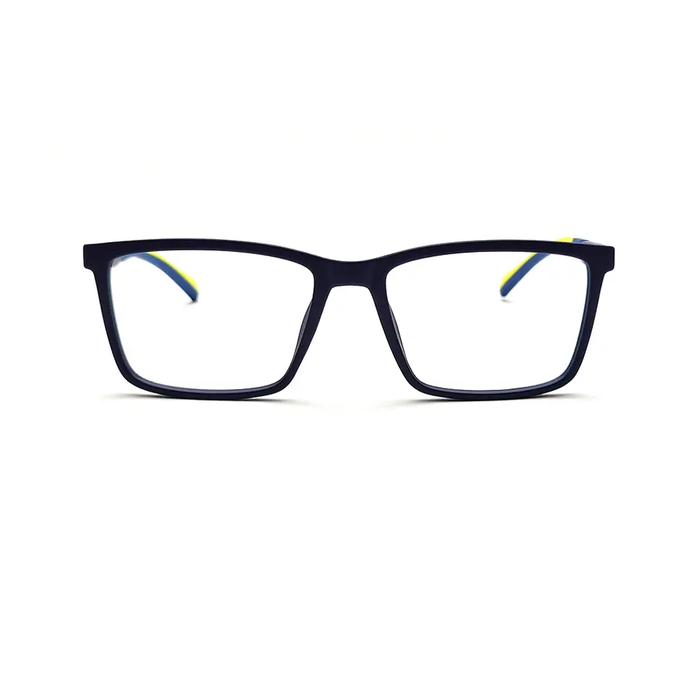 Blue Lightweight Sporty Eyeglasses