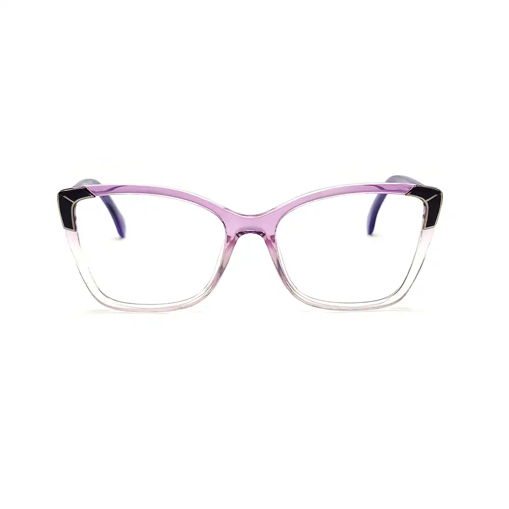 Mauve Cat Eyeglasses