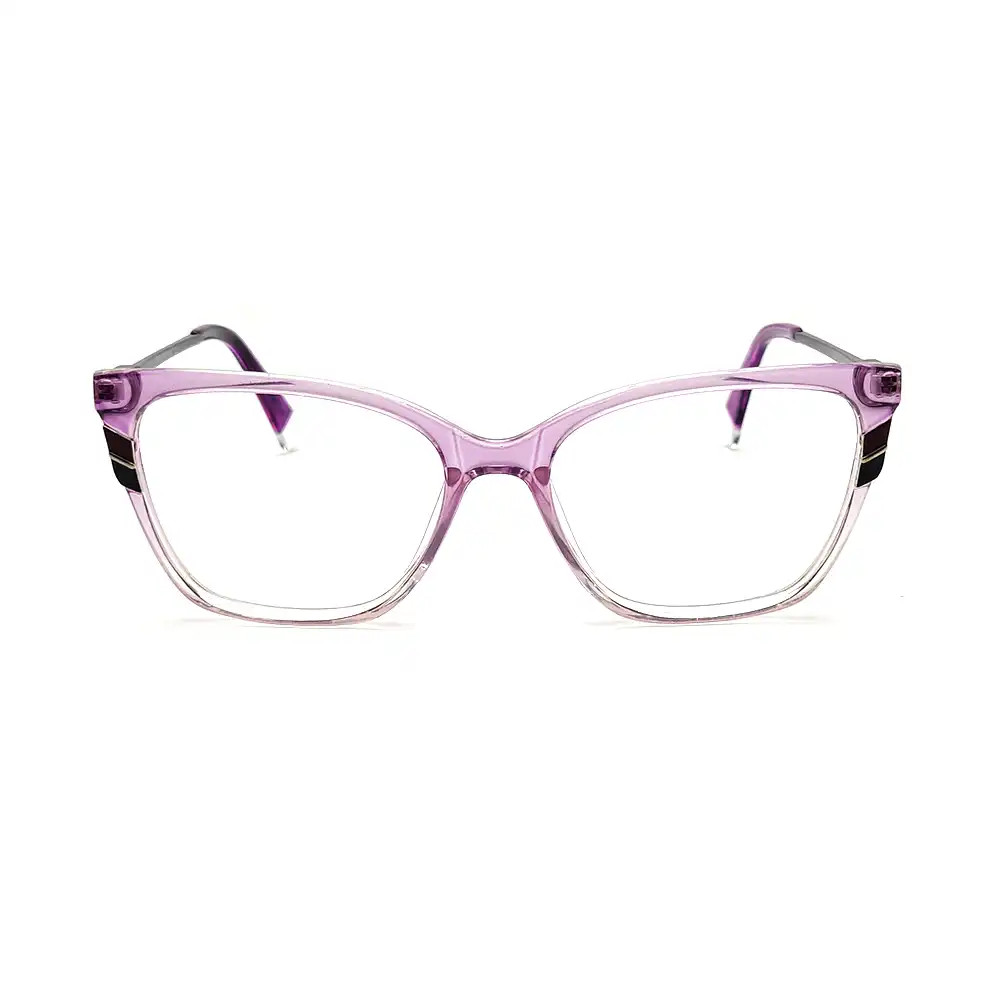 Mauve Cat Eyeglasses