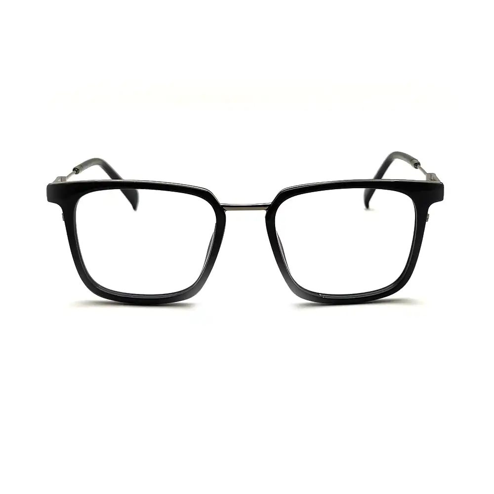 Black silver Premium Eyeglasses