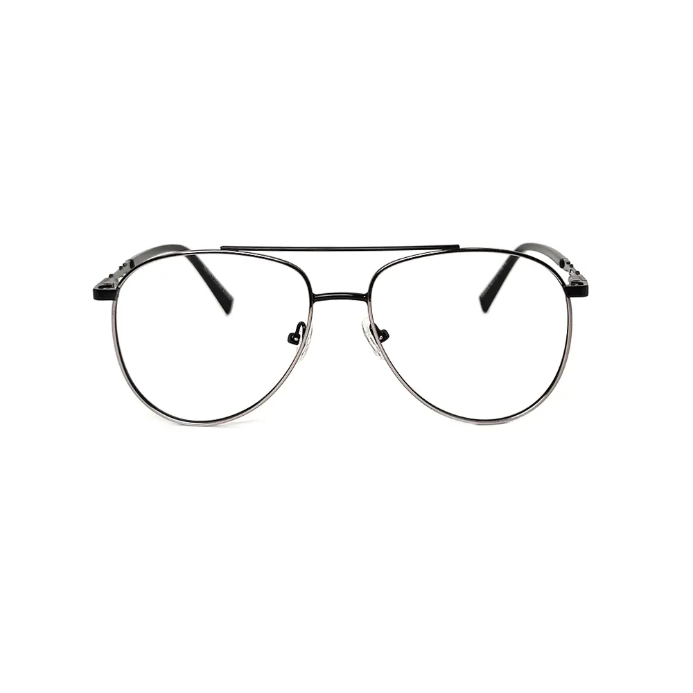 Aviator Bold Metal Eyeglasses