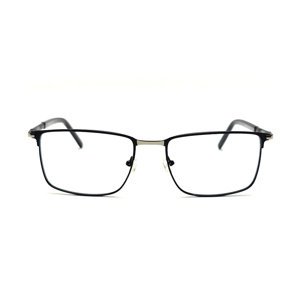 Black Metal Eyeglasses at chashmah.com