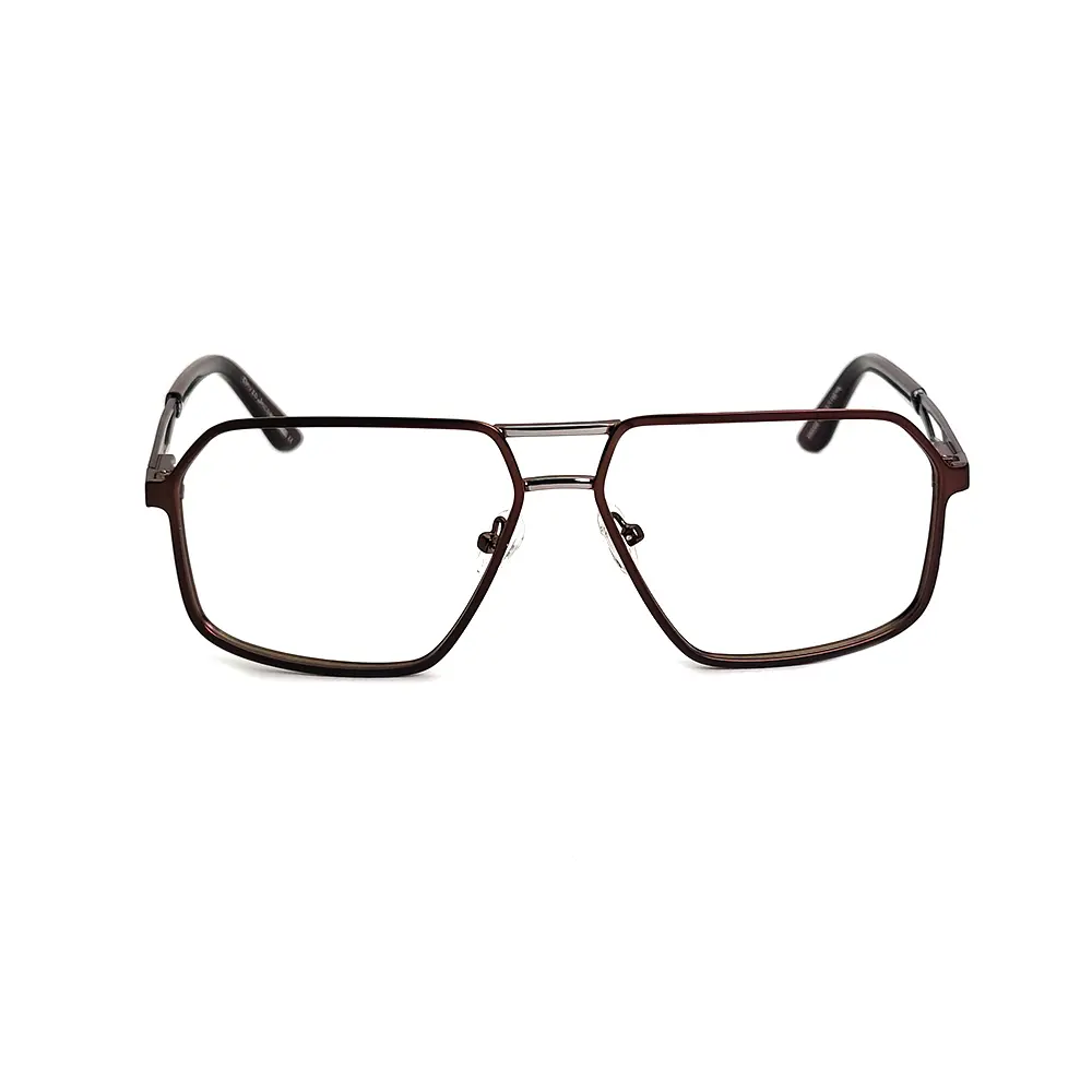 Brown Hip Hop Eyeglasses at chashmah