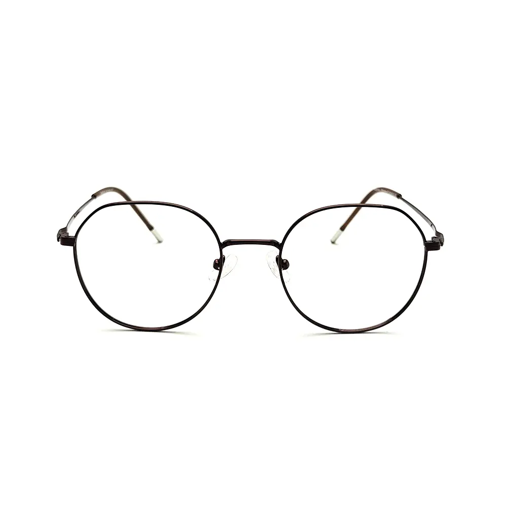 Brown Round Turban Eyeglasses at chashmah