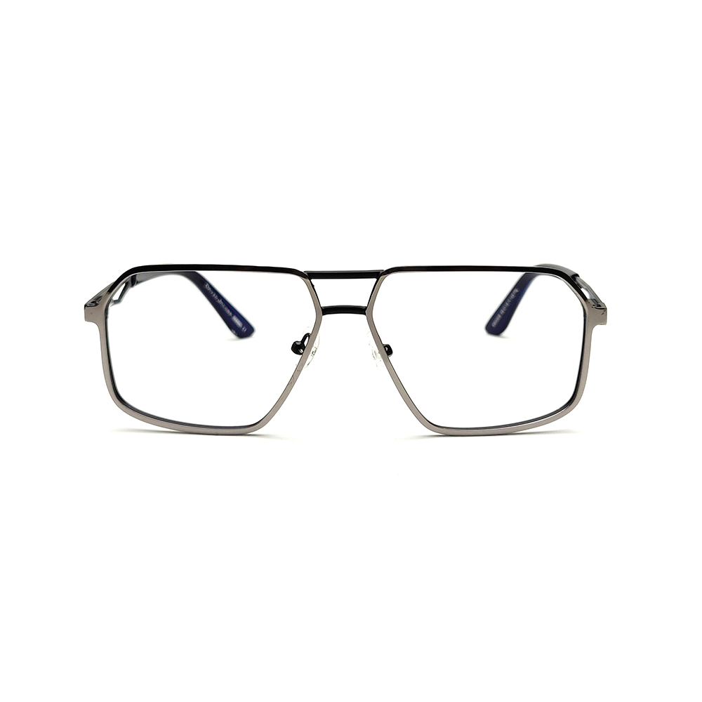 Silver Hip Hop Eyeglasses at chashmah