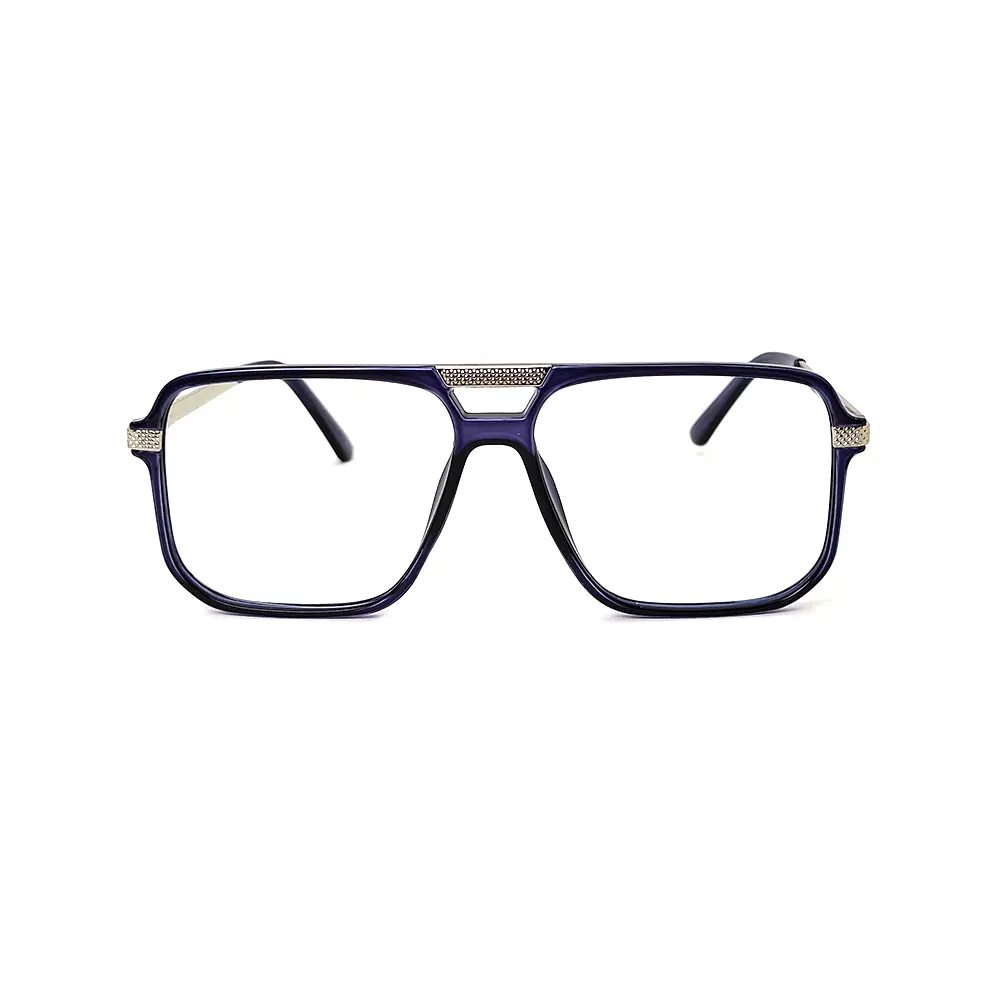 Blue Hip Hop Eyeglasses at chashmah