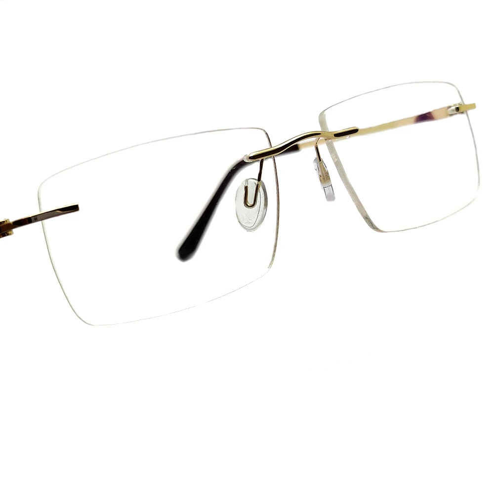 RIMLESS EYEGLASSES