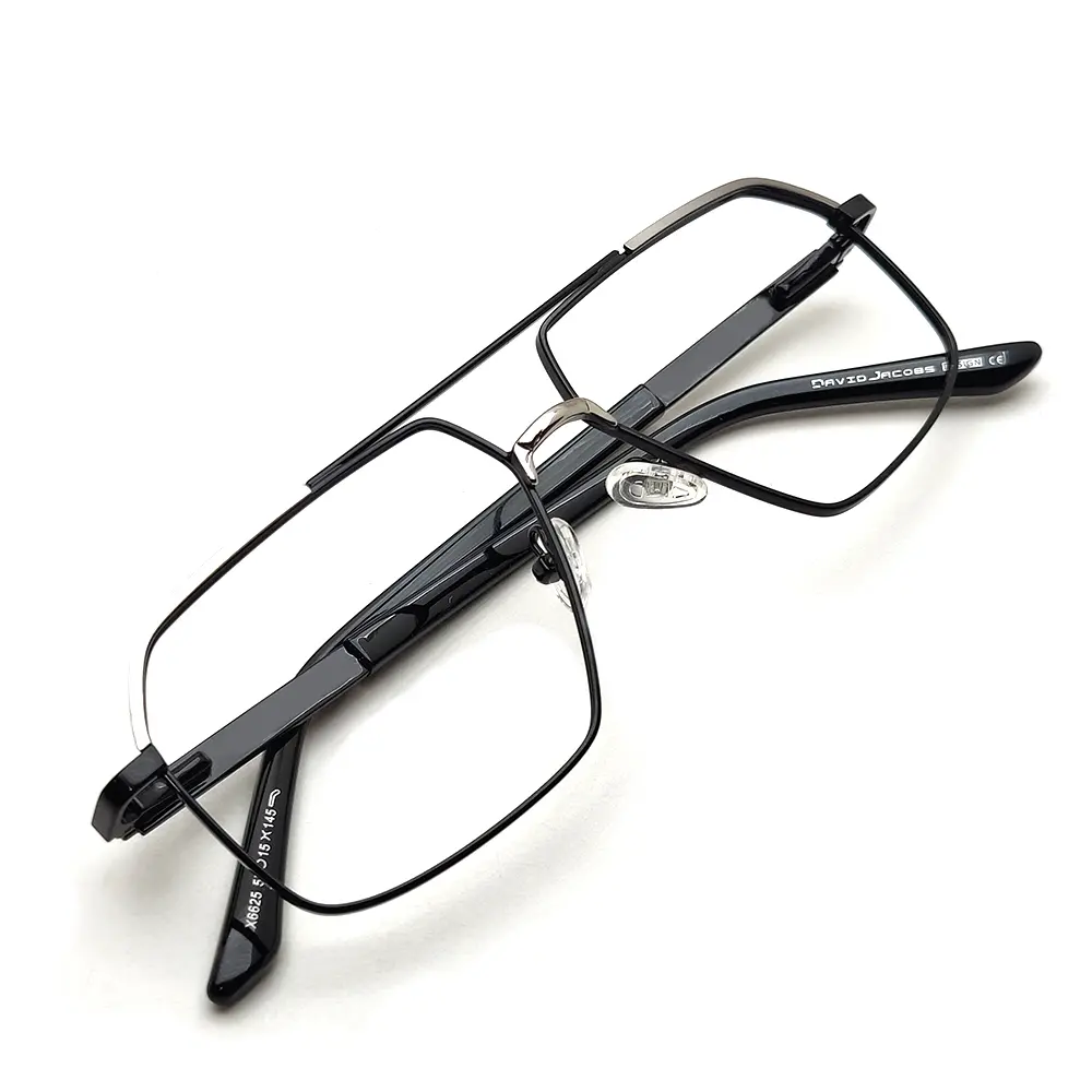 Silver Black Metal Eyeglasses IMG20241220174957 9 1