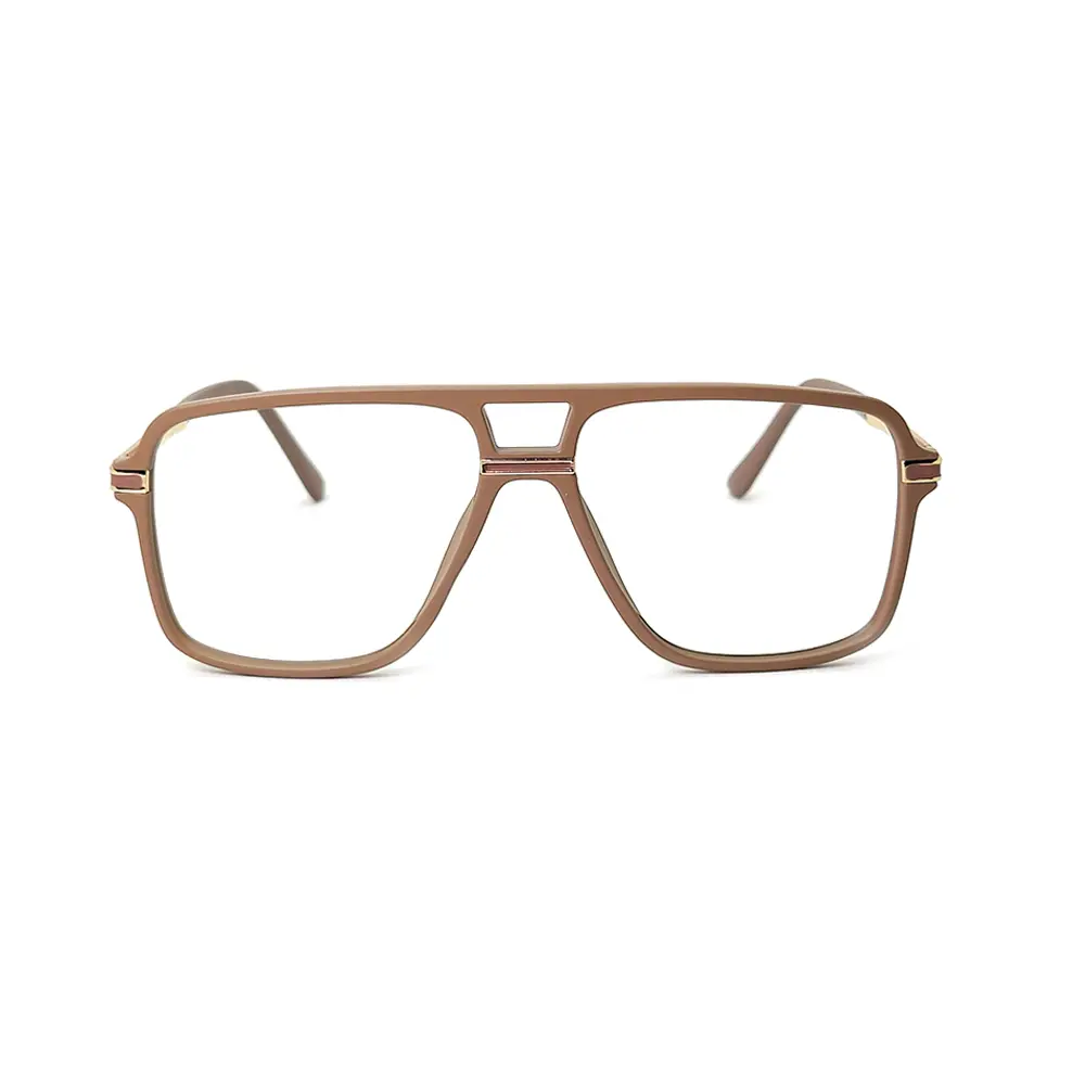 Cream Hip Hop Eyeglasses at chashmah