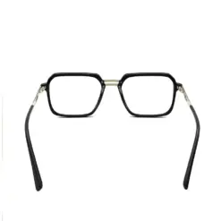 Black GENZ Modern Eyeglasses AT CHASHMAH