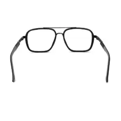 Black Lightweight Fashion Eyeglasses AT chashmah