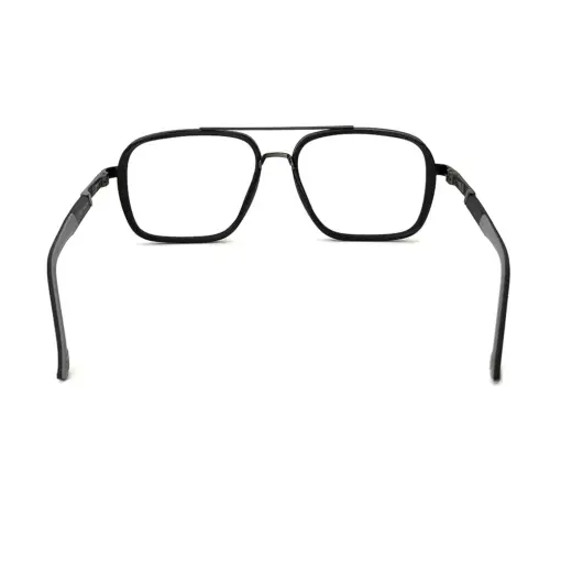Black Lightweight Fashion Eyeglasses AT chashmah