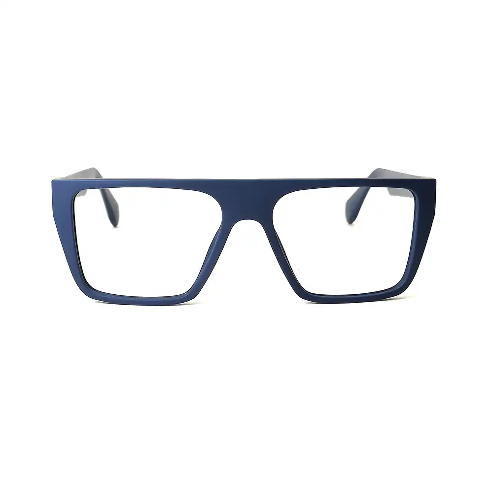 Blue Bold Fashion Eyeglasses at chashmah