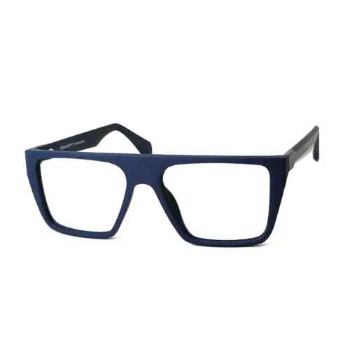 Blue Bold Fashion Eyeglasses at chashmah