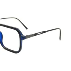Blue GENZ Modern Eyeglasses at chashmah