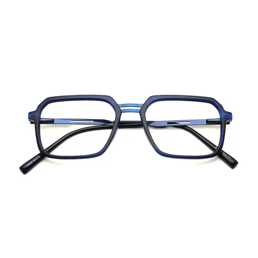 Blue GENZ Modern Eyeglasses at chashmah