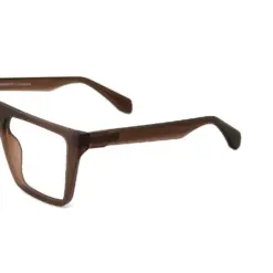 Brown Bold Fashion Eyeglasses at chashmah