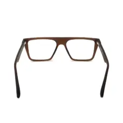 Brown Bold Fashion Eyeglasses at chashmah