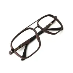 Brown Lightweight Fashion Eyeglasses