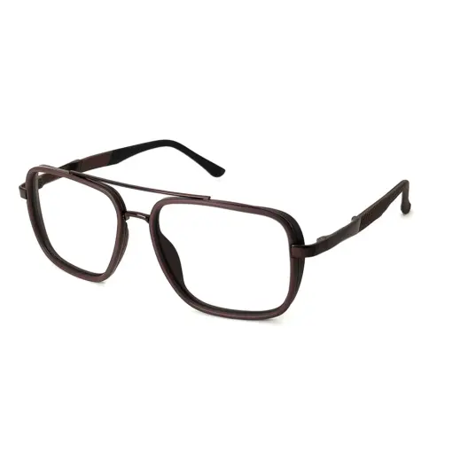 Brown Lightweight Fashion Eyeglasses